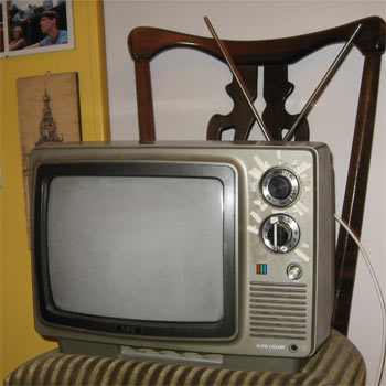 Oude televisie